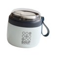 thumbnail image 1 of Contenedor de alimentos aislado, lonchera bento, ligero y moderno, para almacenar alimentos Azul, 1 of 9