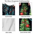 thumbnail image 4 of luoweisi Men's Beach Shorts Quick Dry Swim Trunks with Mesh Lining Christmas Candy 2XL, 4 of 5