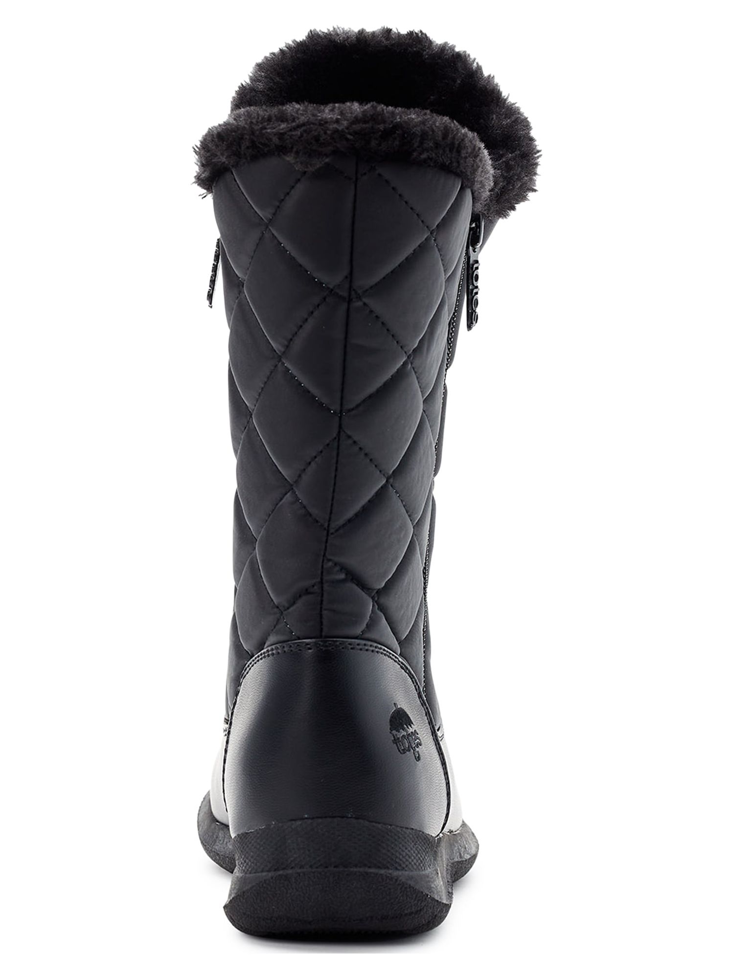 Totes Women's Edgen Waterproof Zip Up Snow Boots, Sizes 6-11, Wide Width Available - image 2 of 5