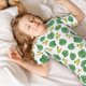 thumbnail image 5 of Balery Frogs And Tropical Leaves Conjunto de Pijama Infantil de Manga Corta con Estampado – Ropa de Dormir de Algodón Suave-XX-Large, 5 of 6