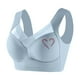 thumbnail image 3 of Brasier sin Varillas Mujer Sujetador de Encaje de Talla Grande para Mujer, Ropa Interior sin Aros de Acero, Accesorio Lateral Fino, Ajustado y Ajustable. Grande, 3 of 3