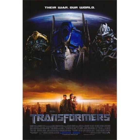 Pop Culture Graphics MOV401731 Transformers - Style H Movie Poster, 11 x 17