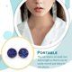 thumbnail image 5 of Sonducket 1 par de pendientes de mujer de acero inoxidable 12mm reutilizables pendientes extraíbles fiestas joyería Festival regalo de Navidad Ropa, zapatos y accesorios Miscelánea Tipo 19S Sonducket AP011022-19, 5 of 6
