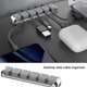 thumbnail image 5 of Soporte organizador de cables con 5 ranuras, Clips de Cable de escritorio para organizar Cable Usb/cable de alimentación/Cable para hogar, oficina y coche, 5 of 5