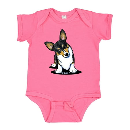 

Inktastic Tri Color Corgi Gift Baby Boy or Baby Girl Bodysuit