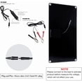 thumbnail image 4 of Yhmxh Electronics Accessories Solar Panel 20W12V High Efficiency Monocrystalline PV Module For Home Camping B-oat Caravan RV And Other Off G-rid Applications Solar Panel, 4 of 9