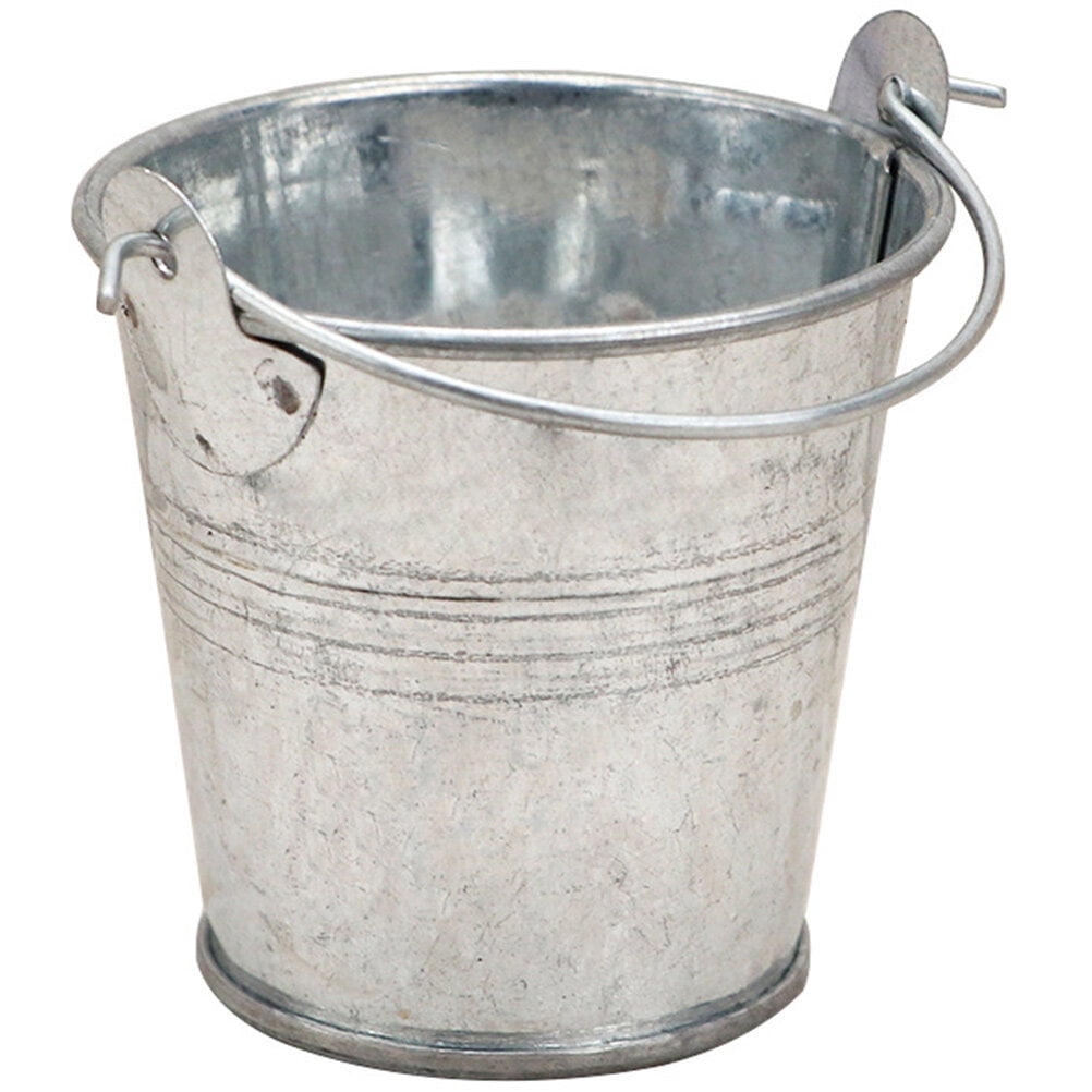 Miniature Ice Bucket Miniature Gardening Bucket Model Mini House Barrel