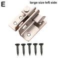 thumbnail image 3 of Thickened Door Buckle with Keyhole Pet Cage Anti-theft Lock U0D0LO09, 3 of 8