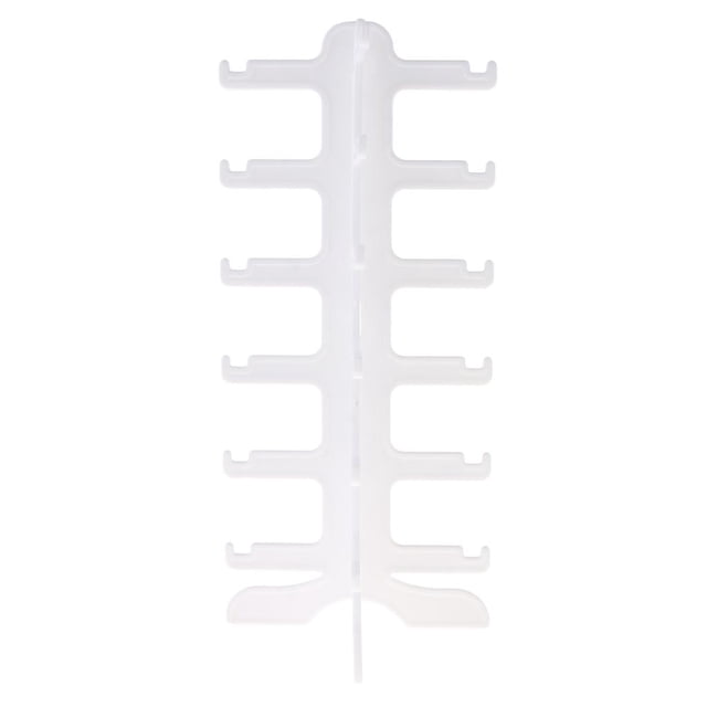 Expositor de plástico para marcos de gafas de sol y gafas de sol Blanco