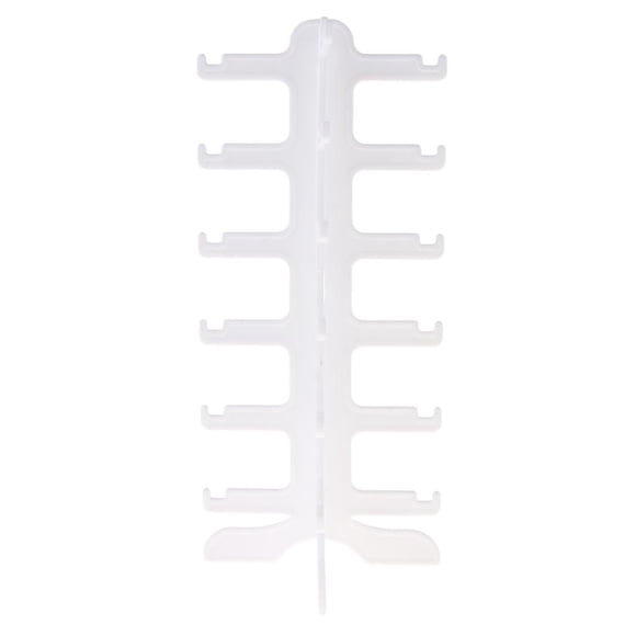 Expositor de plástico para marcos de gafas de sol y gafas de sol Blanco