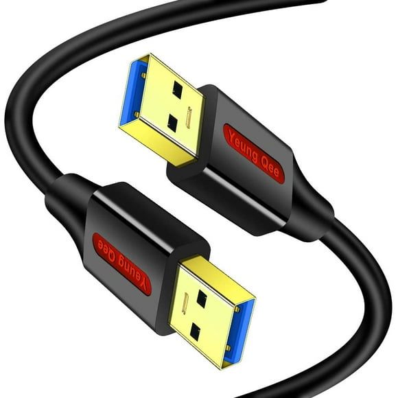 USB 3.0 A à un Câble Mâle 6 FT, USB à USB Type de Câble USB 3.0 Double Extrémité USB pour Disque Dur,