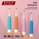 thumbnail image 2 of Cepillo de dientes eléctrico de dibujos animados para niños, cabezal pequeño, batería, pelo suave, cepillo de dientes de ondas sónicas, fábrica al por mayor, cepillo de dientes eléctrico, 2 of 5