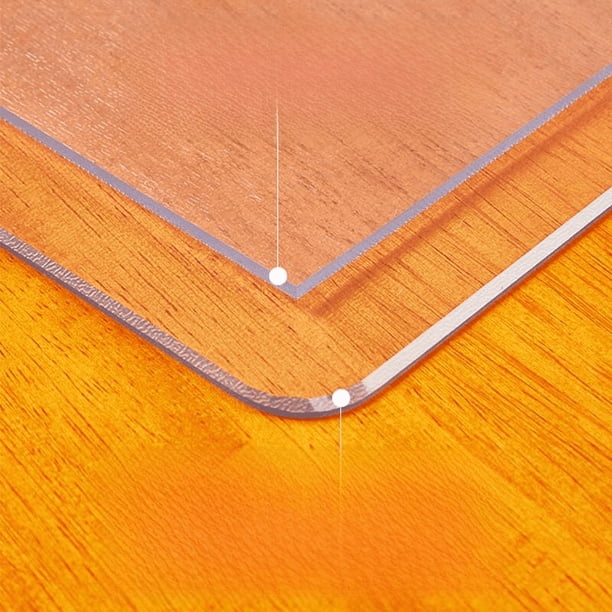Mantel de PVC transparente, mantel de vidrio suave, impermeable, a prueba de aceite, desechable, mantel para mesa de café, plato de cristal