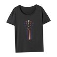 thumbnail image 4 of Camiseta para mujer, ropa de verano, camisa con cuello redondo para senderismo, oficina, regalo para mujer XL, 4 of 7