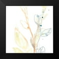 thumbnail image 2 of Vess, June Erica 12x12 Black Modern Framed Museum Art Print Titled - Botany Gesture VIII, 2 of 5