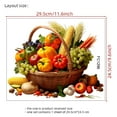 thumbnail image 3 of Fc1296 Fruit Pattern Home Decoration Removable Wall Stickers, Pvc Material High Definition Printing, Waterproof Moistureproof For Bathroom Kitchen Easy Install Peel And Stick No, 3 of 7