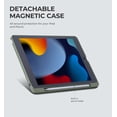 thumbnail image 6 of Dexnor for iPad 9th Generation Case with Keyboard Floating Cantilever Magnetic Stand Multi-touch Trackpad Backlit Pencil Holder Magic Style Keyboard Case for iPad 9th/8th/7th Gen 10.2 inch, Green, 6 of 7