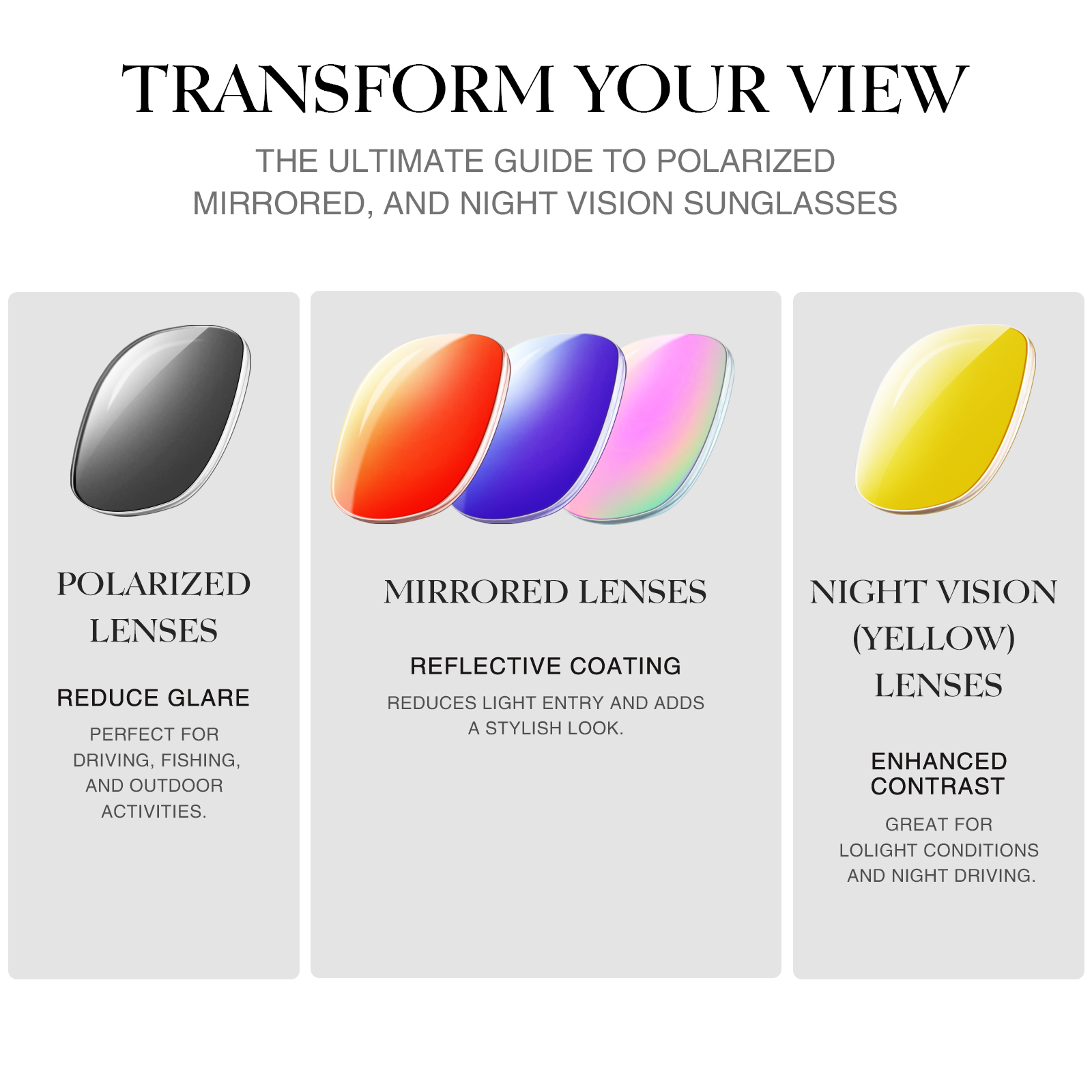 AOMASTE Polarized Sports Sunglasses, 3-Pack photo 4