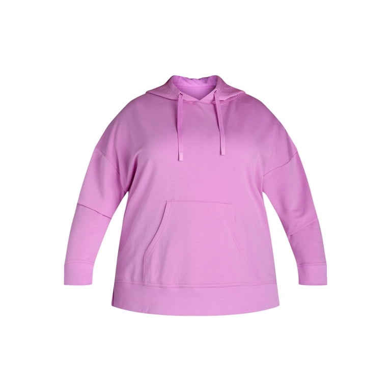 Athletic Works Women s Plus Super Soft Hoodie Sizes 1X 4X Walmart
