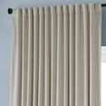 thumbnail image 5 of HPD Half Price Drapes Light Beige Heritage Plush Velvet Room Darkening Curtains for Bedroom & Living Room Curtains (1 Panel), Window Curtains 84 inches long, Extra Wide Curtains & Drapes, 100W X 84L, 5 of 6
