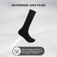 thumbnail image 4 of Calcetines térmicos para hombre y mujer, calefacción eléctrica, cálido, estirable, suave, esquí, cic Abanopi Calcetines Térmicos, 4 of 7