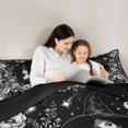 thumbnail image 5 of Homewish Teenagers Adults Gothic Witch Bedding Comforter Set 2pcs,Chic Floral Flowers Twin Comforter Sets Microfiber,Retro Vintage Aesthetic Breathable Bedding Set,Luxury Bedroom Decor, 5 of 8