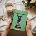 thumbnail image 3 of Kinda Busy Being Kindergarten Teacher and Scottish Terrier Mom Spiral Bound Journal Scottie Dog Lover Gifts 5x7in Spiral Notebook - 02005, 3 of 5