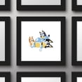 thumbnail image 5 of Gallery Pops Bluey - Playing On Dad Wall Art, Black Framed Version, 12" x 12", 5 of 5
