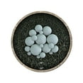 thumbnail image 2 of Pewter Gray, Ceramic Fire Balls | Mixed Set of 18, 2 of 7
