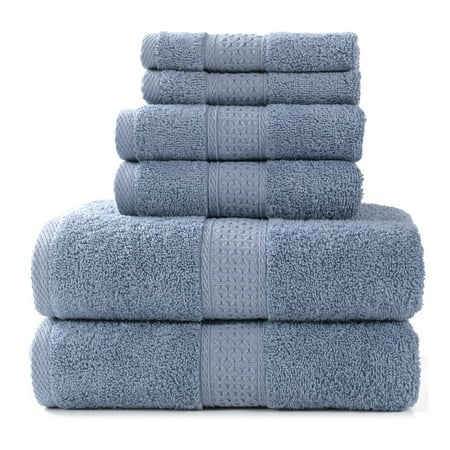 

Pudcoco Ultra Soft 3-Piece Towel Set - 100% Pure Ringspun Cotton - Ideal for Everyday use Hotel Spa