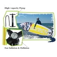 thumbnail image 3 of Tabla de surf Inflable Stand Up Paddleboard SUP Board 6 pulgadas de espesor SUP Surfboard Surf Set con Paddleboard Surf Fin Coiled Leash Inflator Pump y Carry Bag, 3 of 7