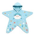 thumbnail image 6 of felwors Baby Starfish Onesie,Cozy Star Babies Swaddle Bag,Infant Soft Fleece One Piece Romper,Fall Winter Warm Outfits, 6 of 6