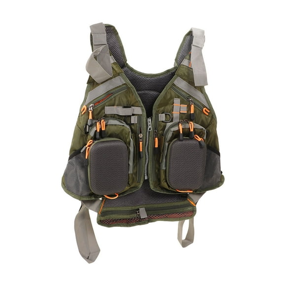 Outdoor Fishing Vest, Protective Free Size Lightweight Universal Fishing Vest For Gear Equipment