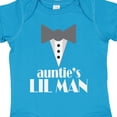 thumbnail image 4 of Inktastic Auntie Lil Man Tuxedo Front Boys Baby Bodysuit, 4 of 5