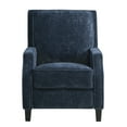 thumbnail image 2 of Relax-A-Lounger Sorrento Modern Push Back Recliner, Navy Blue Woven Fabric, 2 of 10