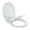17”round mother-and-child cover, variant on TEQIN Toilet Seat Round Soft Close, Round Toilet Seat,Toilet Lid Slow Close Quiet, Easy Installation & Release,PP Material Easy Clean, Comfortable Ergonomic Design,