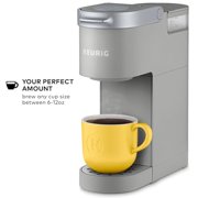 Keurig K-Mini Single Serve K-Cup Pod Coffee Maker, 6 to 12oz , Studio Gray