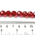 thumbnail image 4 of Electroplate Transparent Glass Beads Strands Faceted Round Rainbow Plated Red 10mm Hole: 1.2mm about 65~69pcs/strand 23.03~24.49 inch(58.5~62.2cm), 4 of 4