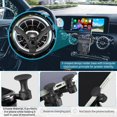 thumbnail image 5 of Soporte para teléfono para coche, soporte de teléfono de gravedad duradero ajustable para ventilación con clip, dispositivos, apto para la mayoría de los coches, 5 of 5