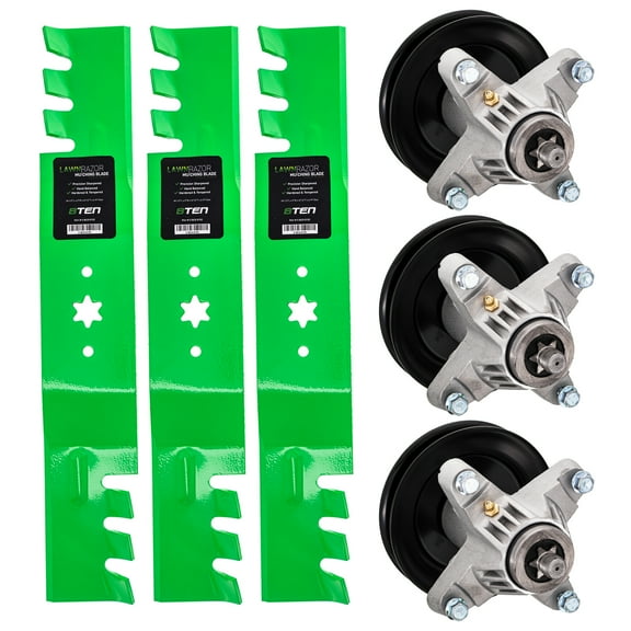 8TEN Blade Spindle Kit for MTD Cub Cadet 54 inch LGT1054 MK1005616