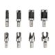 thumbnail image 1 of Cork Drill 8-Piece Set Woodworking Hole Opener Set Drilling Bit Cork Drill Claw Reaming Bit Tool, 1 of 5