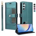 thumbnail image 1 of FOXDOCK Funda tipo Cartera para Samsung Galaxy A55 – Cubierta de Cuero PU con Múltiples Ranuras, Bolsillo para Efectivo y Correa de Muñeca, 1 of 6
