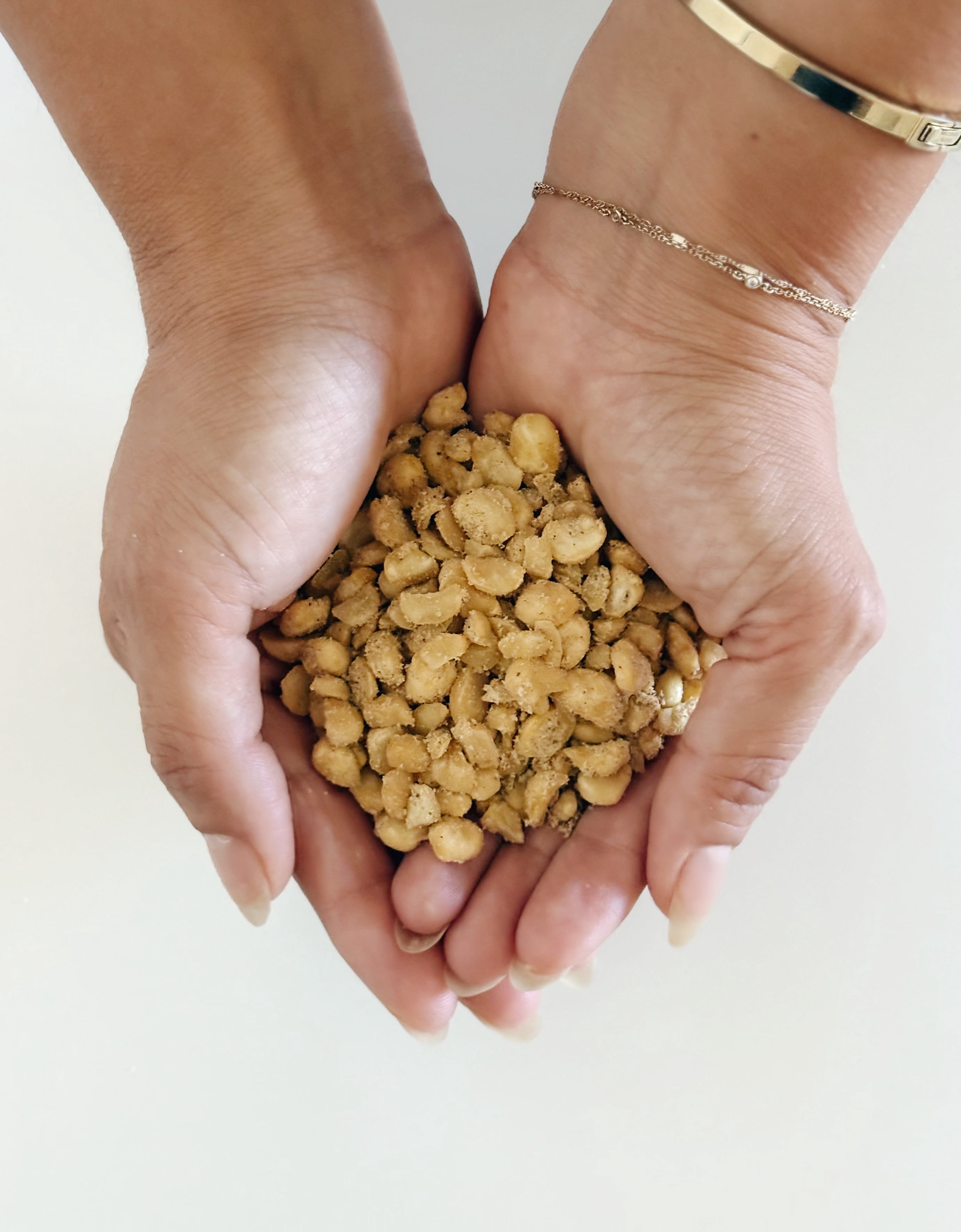Snack Festive Roasted Chickpeas – Gourmet Cream, 24ct Snack Bags (6 of Each of 4 Flavors: Ranch, Sour Cream, Nacho, Cheddar) Nut-Free, Non-GMO, Vegan, Soy-Free