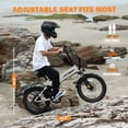 thumbnail image 5 of Actbest Summit Folding Electric Bike for Adults, 20" Fat Tires,700W Motor, 48V 12AH Removable Battery, Dual Suspension 7‑Speed, Foldable Ebike, 5 of 7