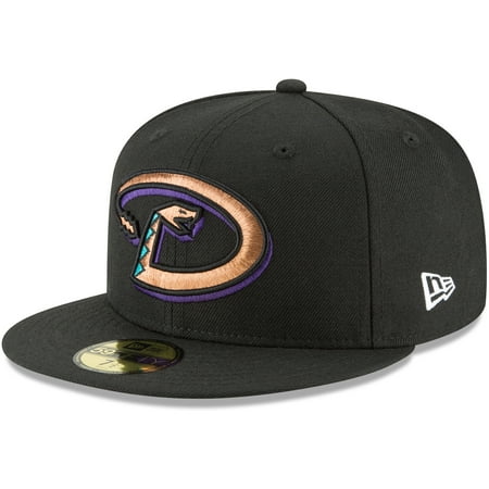 Arizona Diamondbacks Wool - Arizona Diamondbacks New Era Cooperstown Collection Wool 59FIFTY Fitted Hat - Black
