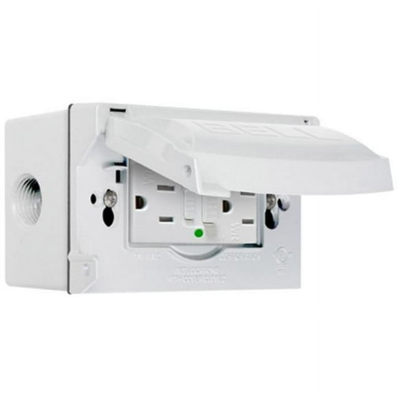 Flood-Ppg Kit de Sortie Architectural 211005 Wht Gfci