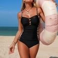 thumbnail image 6 of 2026 New Women's One Piece Swimsuits Tummy Control -Slimming Bathing Suit Neon 1 Piece Beach Outfit Sexy Sport Swim Suits, Womens One-piece Bikini Swimsuit, Athletic Swimwear (Leopard Print, Large), 6 of 9
