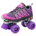 thumbnail image 1 of Lenexa Sonic Cruiser 2.0 Patins à Roulettes Unisexes / Coupe Confortable Style Espadrille Patins Quad pour Usage Intérieur/extérieur / Rose/violet (Femmes 6 - Hommes 5), 1 of 4