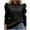 Black, variant on JIUKE Womens Fall Hoodies Drawstring Neck Puff Long Sleeve Sweatshirt Loose Casual Pullover Tunic Tops Size XL