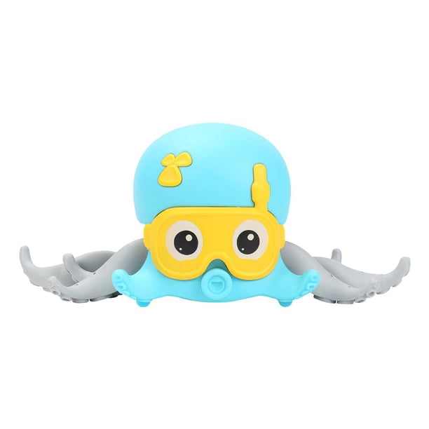Juguete De Baño De Pulpo, Pulpo De Baño Anfibio Educativo, Juguete De Pulpo Flotante De Dibujos Animados Con Una Cuerda Para 3 Años + Bebé Noticed FN003366-02